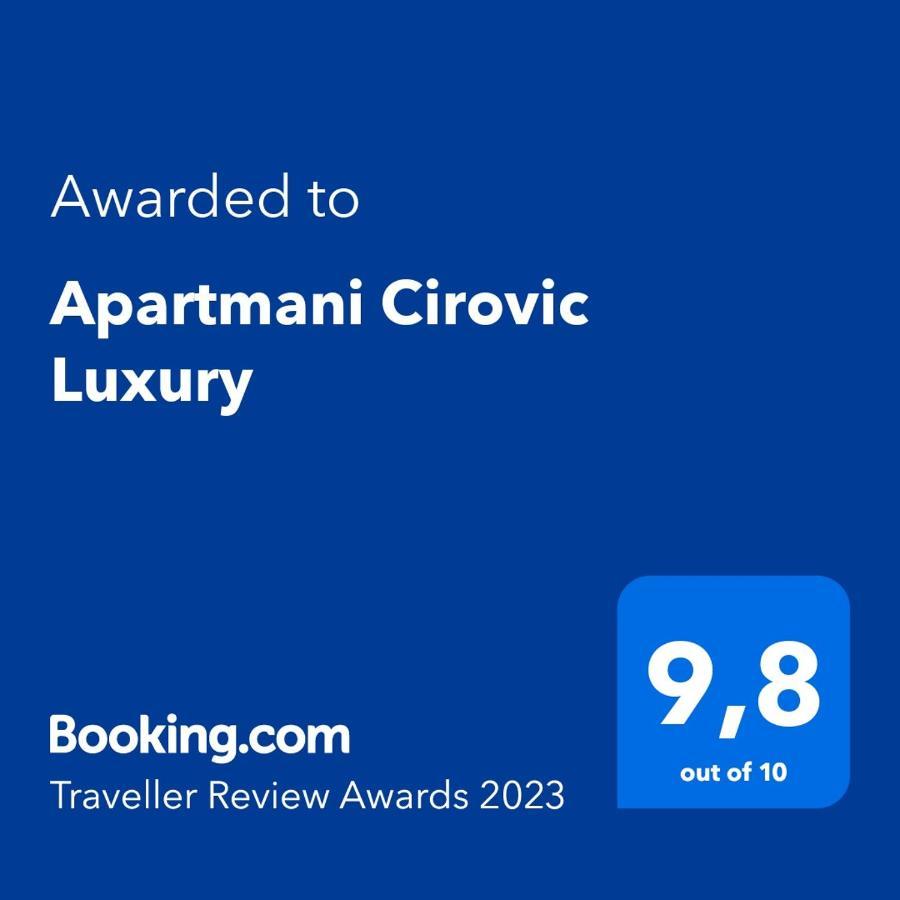 Apartmani Cirovic Luxury تْشيرسيك نوفي المظهر الخارجي الصورة